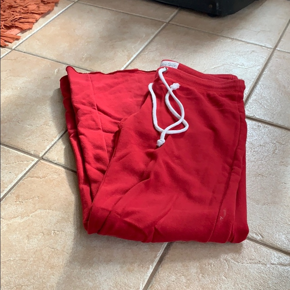 Aeropostale Red Sweatpants